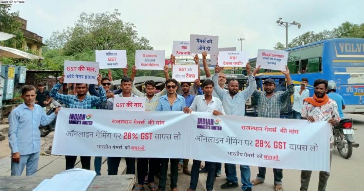 Online gamers of Rajasthan come together under the banner of ‘Indian Gamers United’ to demand reversal of the proposed 28% GST on online gaming